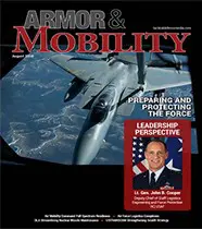 A magazine cover with an image of a fighter jet.