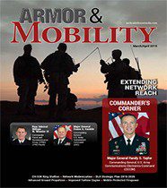 A magazine cover with two men in uniform.