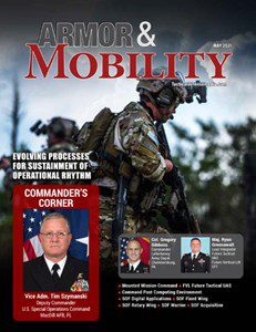 A magazine cover with an image of a man in uniform.