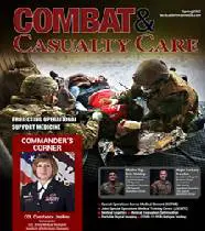The cover of combat & casualty care.