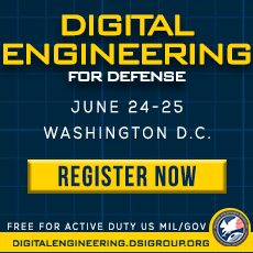 Digital Engineering for Defense event flyer.